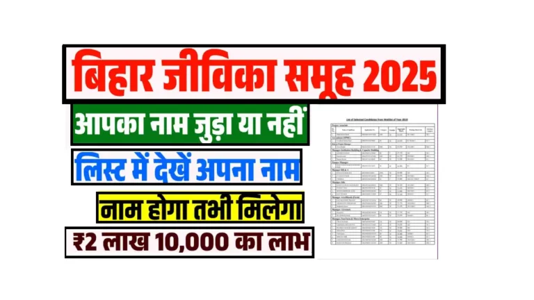 Bihar Jeevika Member List Kaise Dekhe 2025: बिहार जीविका का मेम्बर लिस्ट ऑनलाइन चेक और डाउनलोड करें Bihar Jeevika Member List Kaise Dekhe 2025